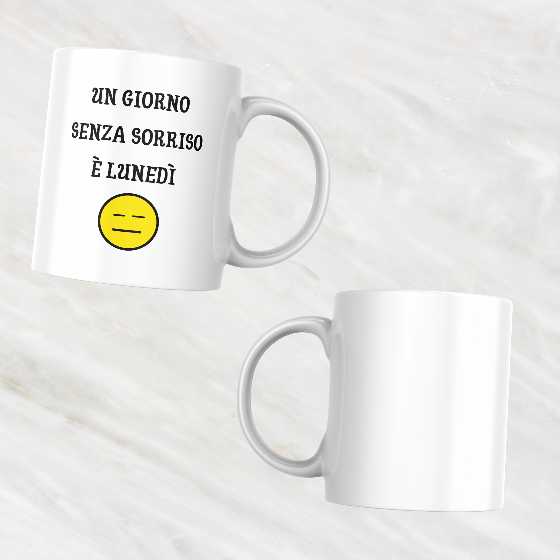 Fronte e retro tazza Mood Lunedì