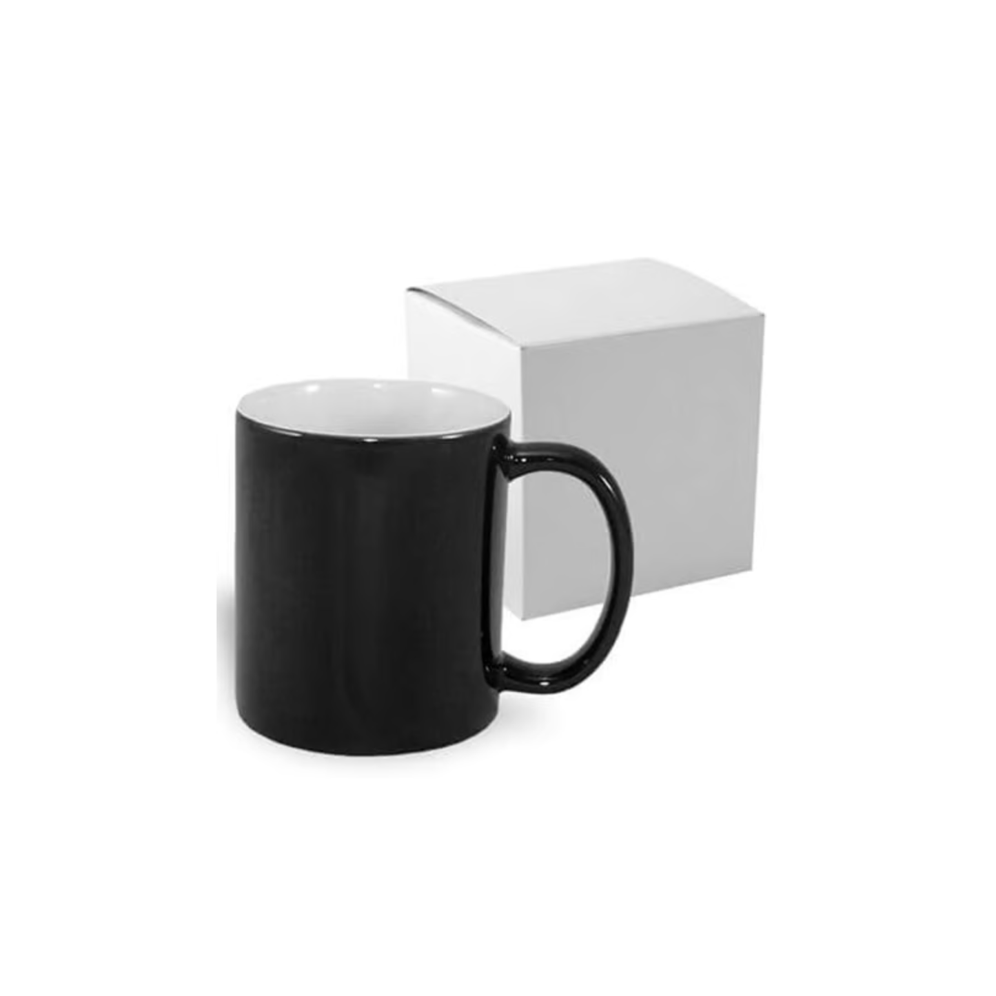 Tazza magica fredda (nera) con scatola